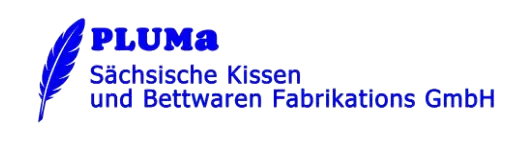 PLUMA Sächsische Kissen und Bettwaren Fabrikations GmbH Logo